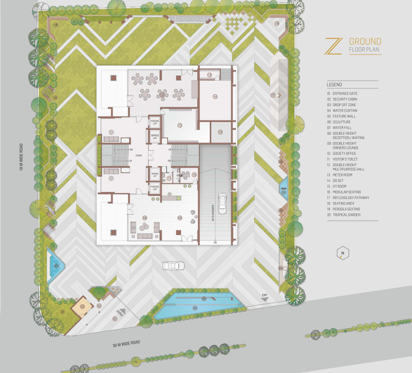 Z Luxuria Floor plan